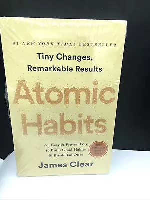 ATOMIC HABITS (PAPERBACK) - JAMES CLEAR-Free Shipping • $9.99