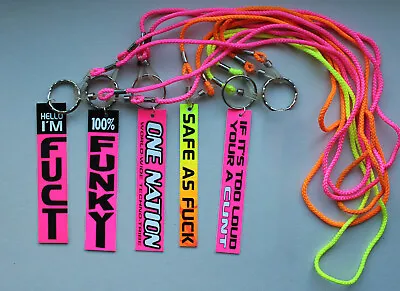 90's Rave Sticker Lanyards • £4.50