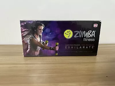 ZUMBA Fitness EXHILARATE 7 DVD Discs Exercise Weight Loss Dance & Toning Sticks • $60