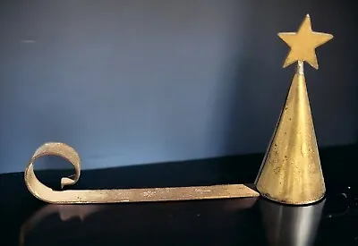 Vintage Candle Snuffer Antique Brass Finish Star On Top Marked Made In Sweden • $16