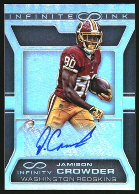 $8 • Buy 2016 Panini Infinity Infinite Ink #16 Jamison Crowder Autograph /388