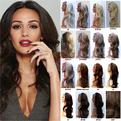 CLEARANCE Discontinued KOKO Chloe 28  LONG WAVY TOUSLED HALF HEAD WIG Wig (G2a) • £19.99