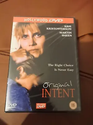 Original Intent (New/Sealed DVD)  • £2.20