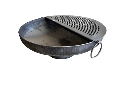 Mild Steel Garden Fire Pit Log Burner Made 3mm Thick • £69.99