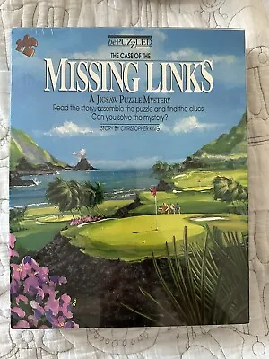 NEW BePuzzled Jigsaw Puzzle Mystery  The Case Of The Missing Links  500 Piece • $9.75