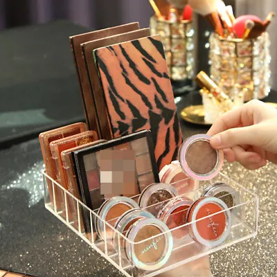 £8.99 • Buy Makeup Palette Organizer Eyeshadow Clear Acrylic Makeup Cosmetic Stand Holder
