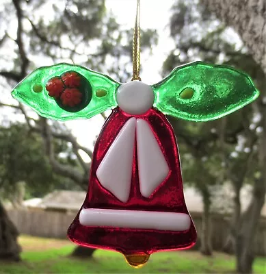 Murano Glass Christmas Ornament - Bell • $22