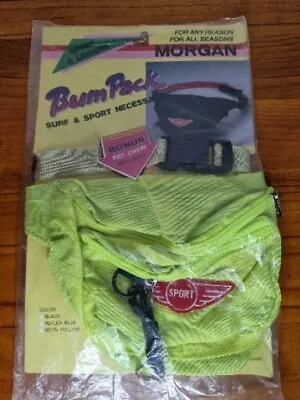 Vintage Bum Bag Fanny Pack Waist Belt Pouch Travel Hiking Surf Festival New Rare • $14.99