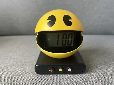Retro Namco Bandai Pac-man Alarm Clock Fully Working • £14.99