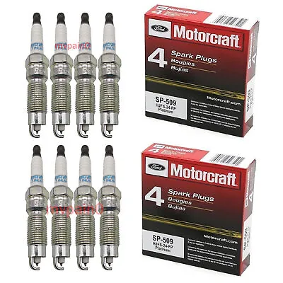 8Pcs OEM SP-509 HJFS-24FP PLATINUM Spark Plugs For Ford MOTORCRAFT Super Duty • $28