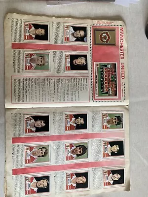Manchester United FC 1981 Team In Stickers • £2