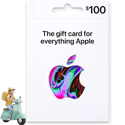 Apple Gift Card $100 - App Store Itunes Iphone Ipad Airpods Macbook • $127.99