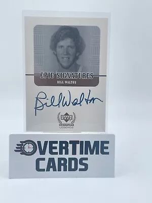 1999 Upper Deck Century Legends Epic Signatures Bill Walton HOF On-Card Auto! • $29.99