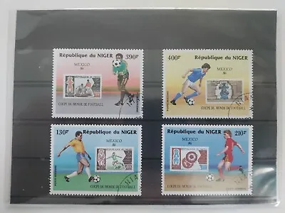 1986 Niger Stamps(WM-Mexico'86)CTONHOG • $2.05
