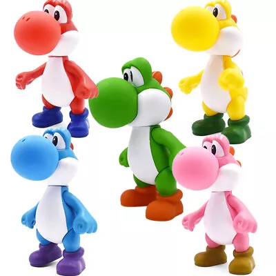 Super Mario Bros PVC Action Figure Toys Yoshi Collection Doll Model Kids Gifts • $8.99