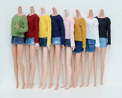 8 Sweater Tops Poppy Parker Dynamite Girls Barbie Misaki Blythe Momoko NO DOLL • $78.94