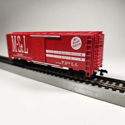 Mantua HO 41' Minneapolis & St. Louis M - St L No. 54657 Sliding Door Box Car • $10.99