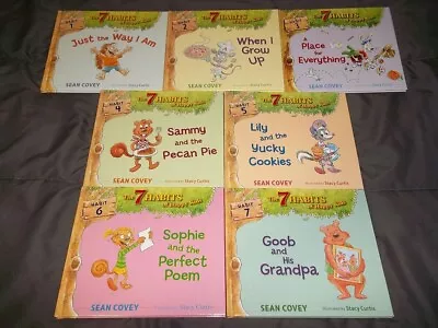 Sean Covey Lot  - The 7 Habits Of Happy Kids Collection - Boxed Set Of 7 HCs • $18.99