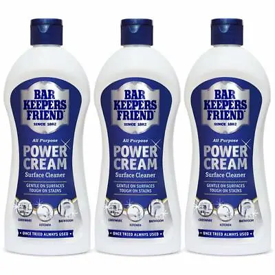 £9 • Buy Bar Keepers Friend All Purpose Power Cream 350ml X3