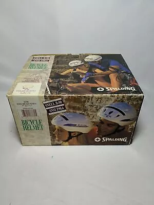 Vintage Spalding Cycling Bicycle Helmet 1992 Small/Medium • $24.64