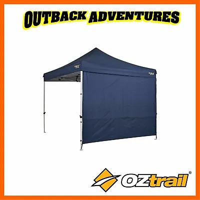 2 X OZTRAIL HEAVY DUTY 3M DELUXE GAZEBO SOLID SIDE WALL  BLUE NEW MODEL  • $109.98