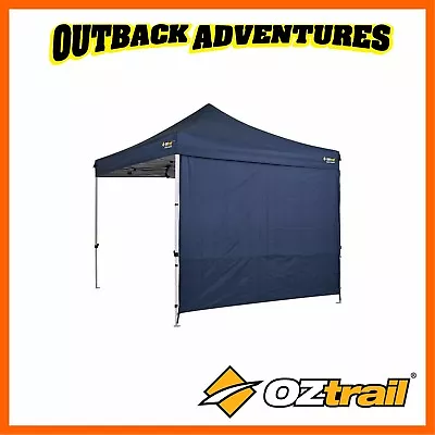 Oztrail Heavy Duty Blue 3m Deluxe Gazebo Solid Side Wall Kit Blue New Model  • $54.99