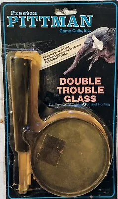 Preston Pittman Vintage Double Trouble Glass Turkey Call • $39