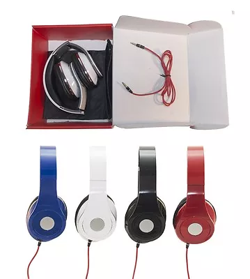 Over-Ear 3.5mm Earphones Headphones Model 89 For IPod IPhone MP3 PC Music + BAG • $9.99