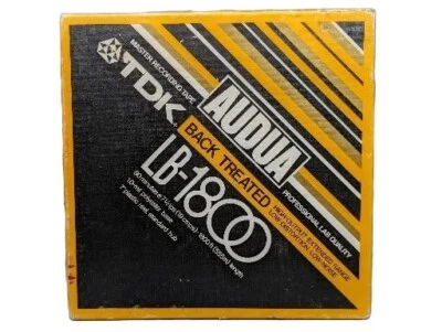 Vintage TDK LB-1800 Master Recording Tape 7  Reel To Reel Unused  • £45
