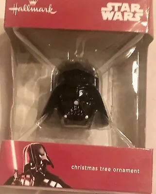 Hallmark Disney Star Wars DARTH VADER Helmet Christmas Tree Ornament NIB • £14.46