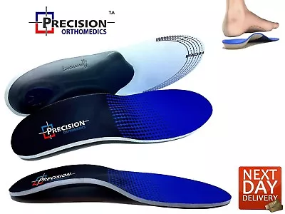 3D Orthotic Flat Feet Foot High Arch Gel Heel Support Shoe Inserts Insoles Pads • £6.99