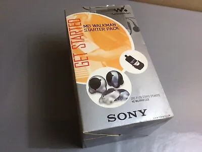 £19.99 • Buy Sony Md Walkman Starter Pack - Speakers + Case New