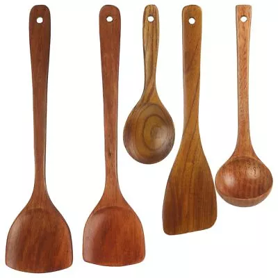 $22.45 • Buy Bamboo Home Kitchen Salad Shovel Spatulas Cooking Wooden Spoons Wood Utensils