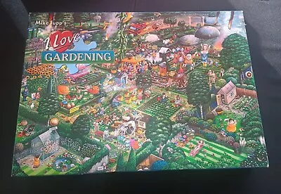 Gibsons (G811) - Mike Jupp - I Love Gardening 1000 Piece Jigsaw Puzzle • £2.99