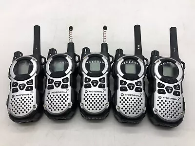 Lot Of 5  Motorola MT352R TalkAbout Walkie Talkie Two-Way Radio For Parts • $55.99