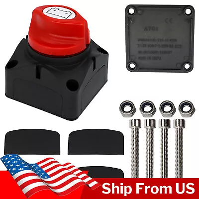 Marine Cutoff Switch 12-48V Battery Disconnect Power Isolator RV Boat Camper • $12.21