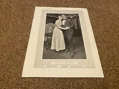 Framed The Saving Grace Play Illustration 11x8 Emily Brooke. Charles Hawtrey. • £22.99