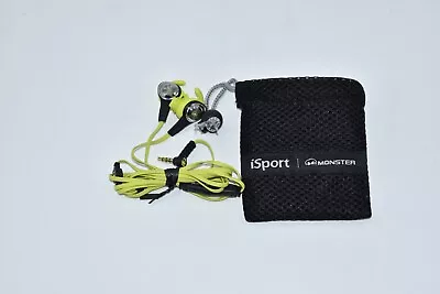 Monster ISport Intensity High Performance Sport Audio In Ear Headphones • $14.99