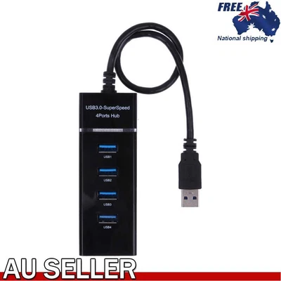 $11.69 • Buy New USB3.0 Super Speed 4 Ports HUB Splitter For PS4 / SLIM/PRO/XBOXONE