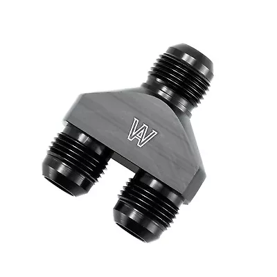 -10AN Aluminum  Y  Block Fitting Junction Coupler 10/10/10AN Y Parallel Exit USA • $12.99