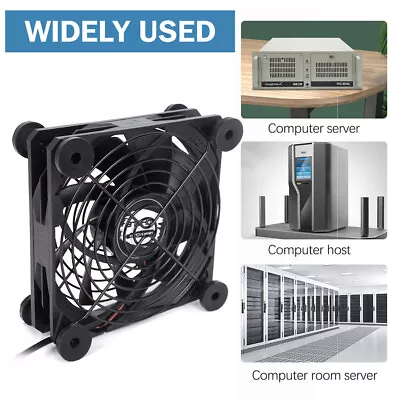 1/2X 120mm Mini USB Cooling Fan Silent Air Cooler For PC Computer Desktop US • $12.10