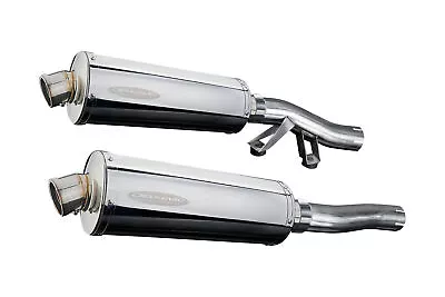 Kawasaki Concours ZG1000 Delkevic 14” Stainless Oval Muffler Exhaust 86-05  • $410.99