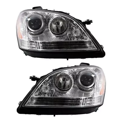 Fit Mercedes Benz Ml Class 2006-2007 Halogen Headlights Head Lights Lamps • $999.99