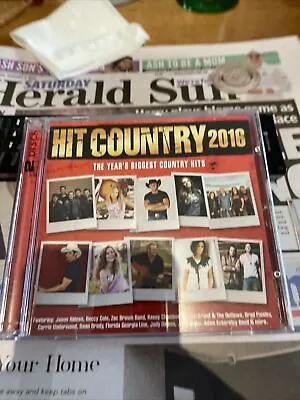 $10.99 • Buy Hit Country 2016 2 Cd Discs Vgc++ Adam Brand Blake Shelton Kasey Chambers