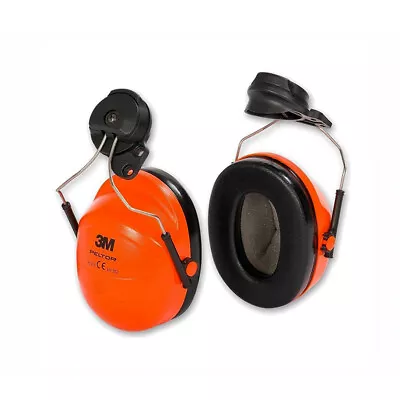 3M PELTOR Hi-Viz Helemt Cap-Mount Earmuffs 23dB Class 4 • $64.95