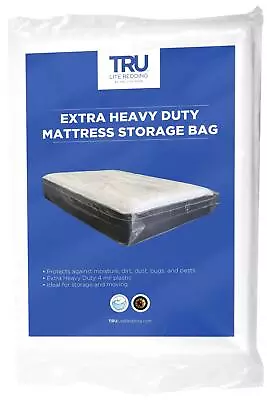 TRU Lite Mattress Storage Bag - Mattress Bag For Moving - Heavy Duty Extra Th... • $27.02