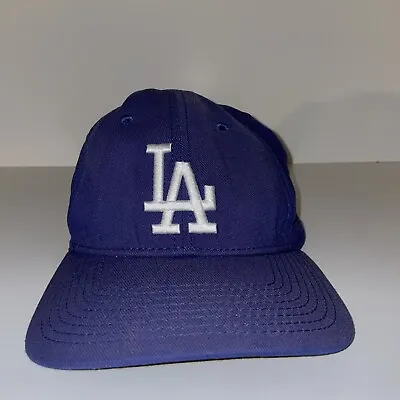 Los Angeles Dodgers Vin Scully Vintage Hat Patch MLB Snapback Cap Size S/M • $16.99