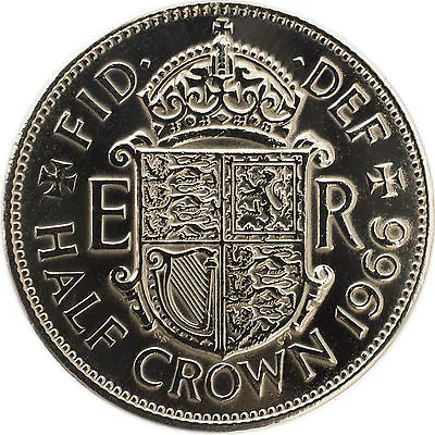 £1.99 • Buy Highly Polished Half Crowns Coins Choice Of Date 1947-1967 Wedding Birthday