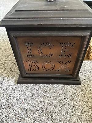 Vintage Antique Ice Box • $50