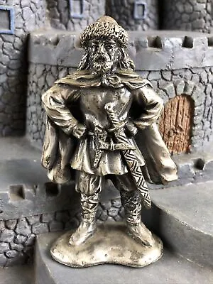 Vintage 1994 Selandia Norwegian Norse Viking Bjarni Herjulfsson Pewter Miniature • $29.99